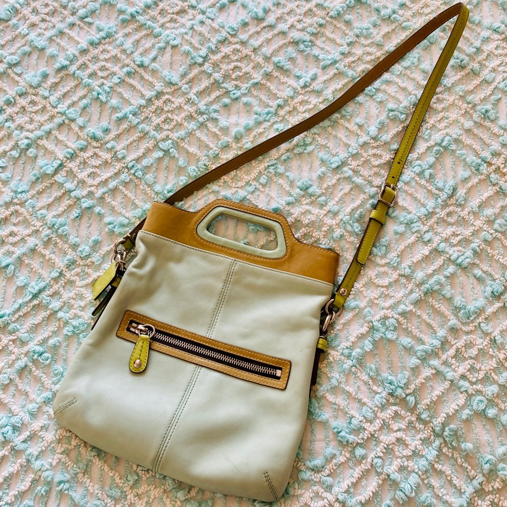Authentic coach crossbody bag